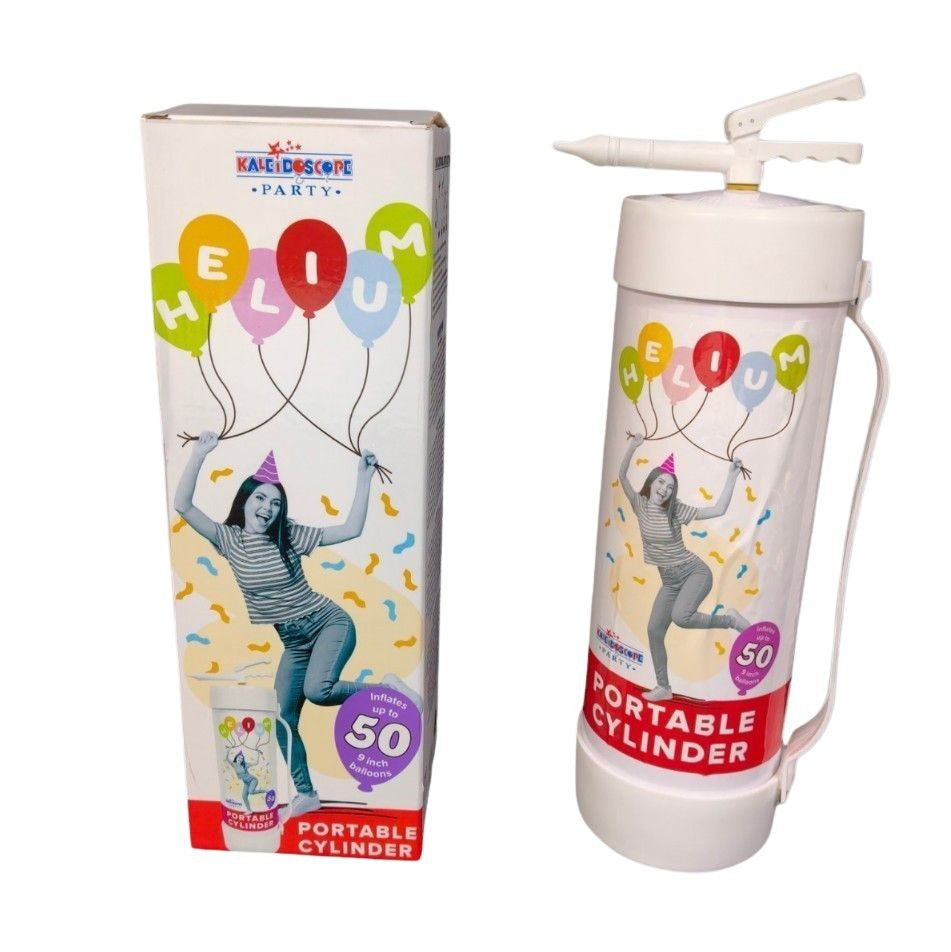 Large Disposable Helium Bottle 3.3L (50 Balloons)