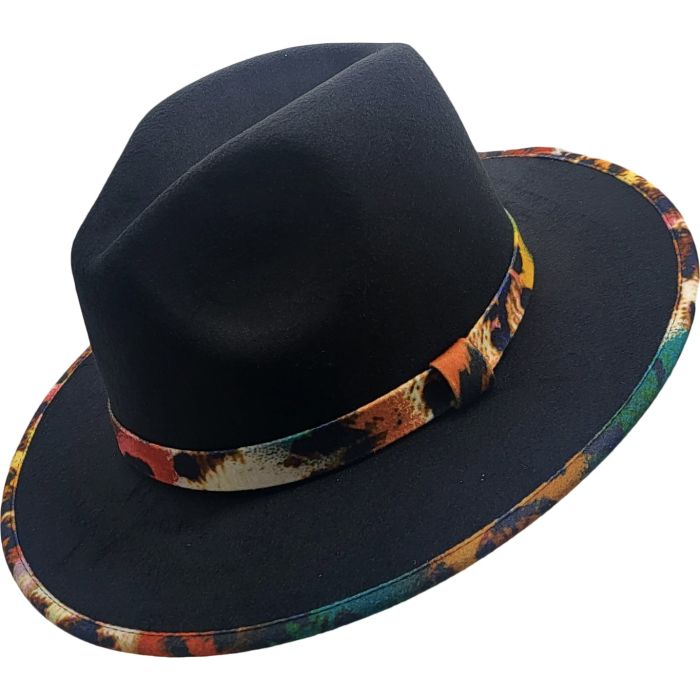 Fancy Multi-colour Fedora Hat