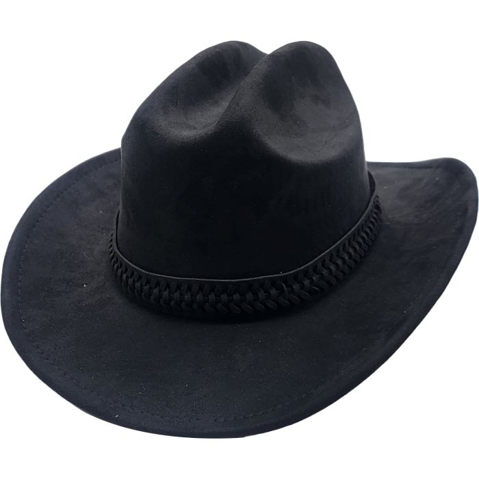 Fancy Party Cowboy Hat in Black or Brown