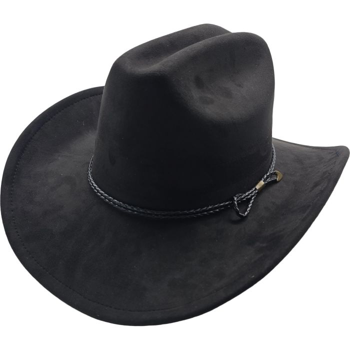 Fancy Party Cowboy Hat in Black or Red