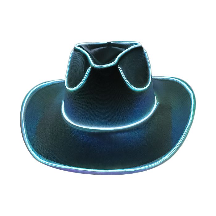 Light-Up Party Cowboy Hat in 4 Colours
