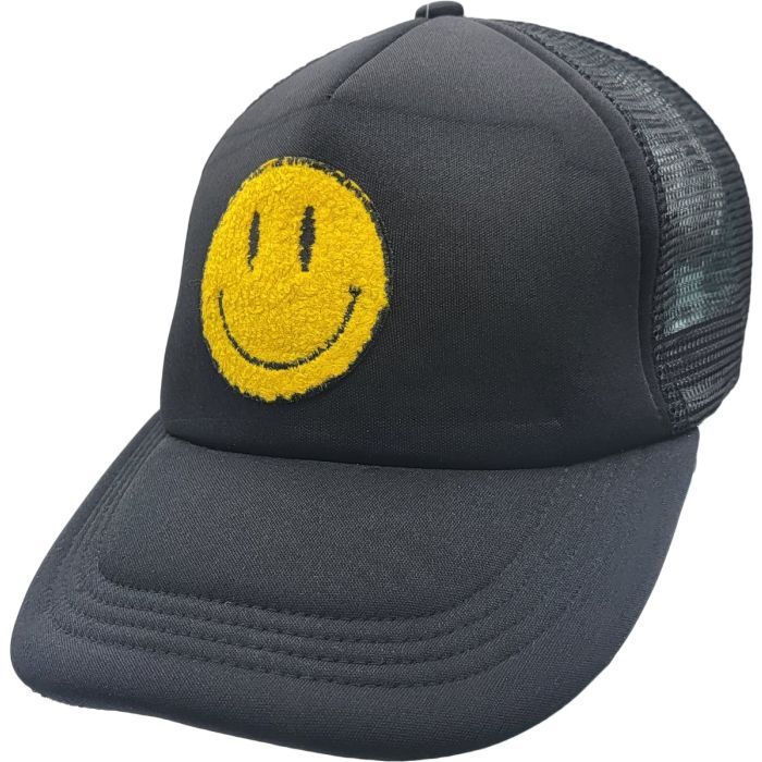 Smiley Face Trucker Baseball Caps