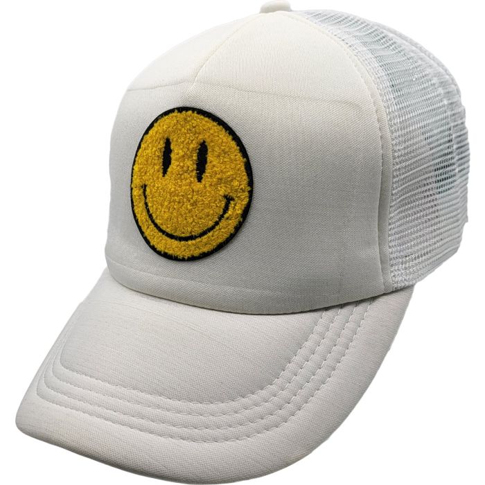 Smiley Face Trucker Baseball Caps