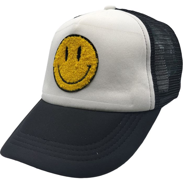 Smiley Face Trucker Baseball Caps